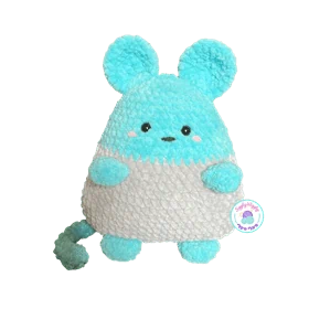 עכבר טורקיז עגלגל