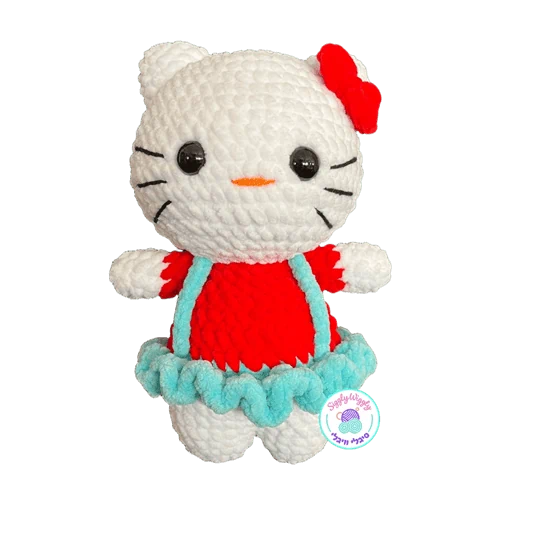 חתולי בחצאית טורקיז